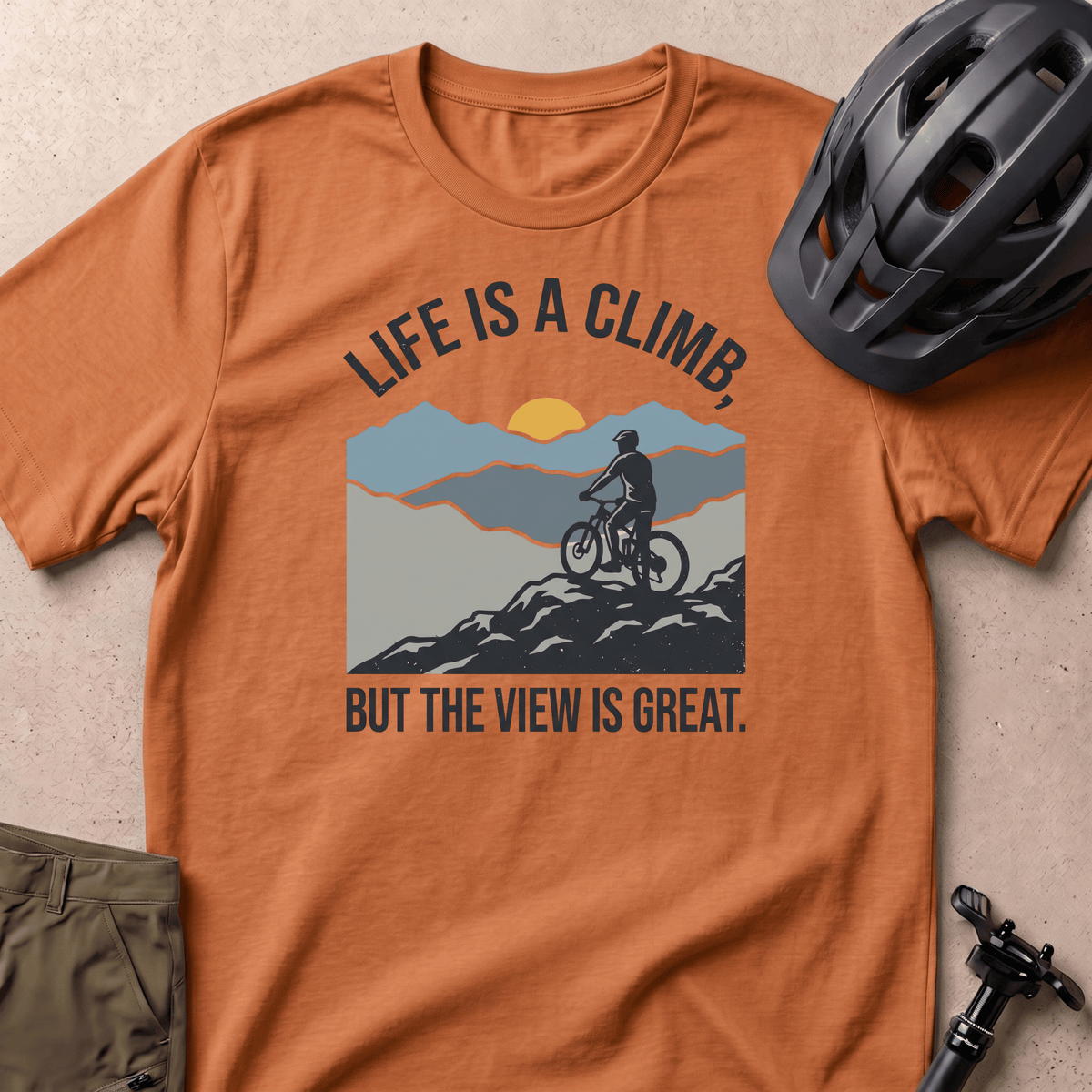Life Is A Climb T-shirt
