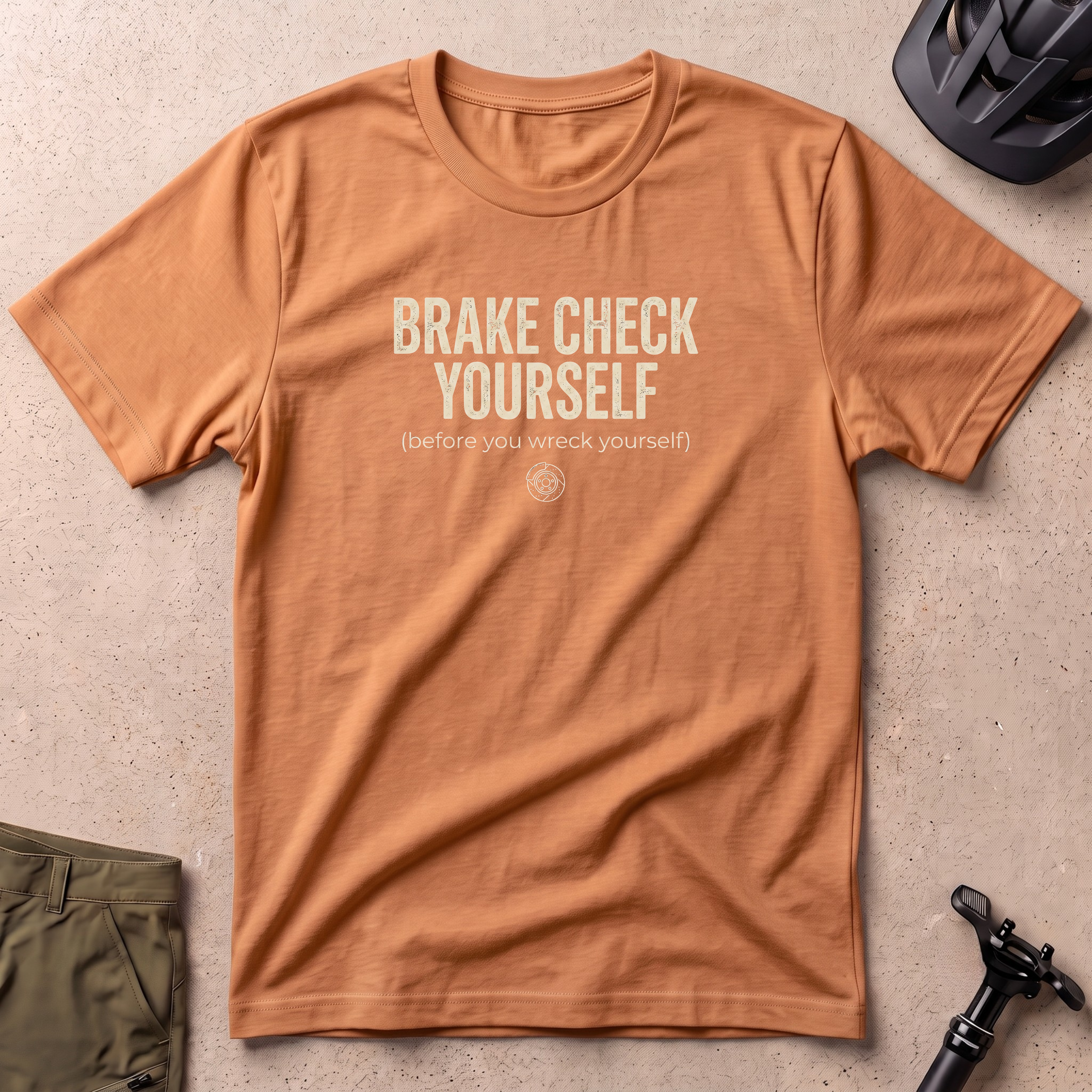 Brake Check Yourself T-shirt