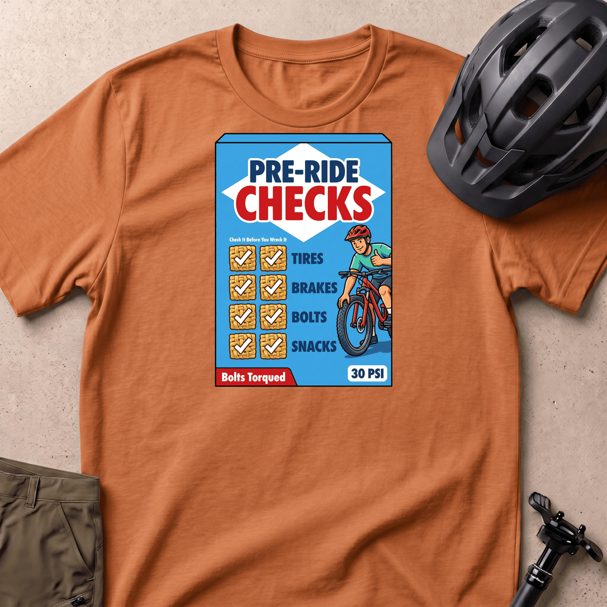Pre-Ride Checks T-shirt