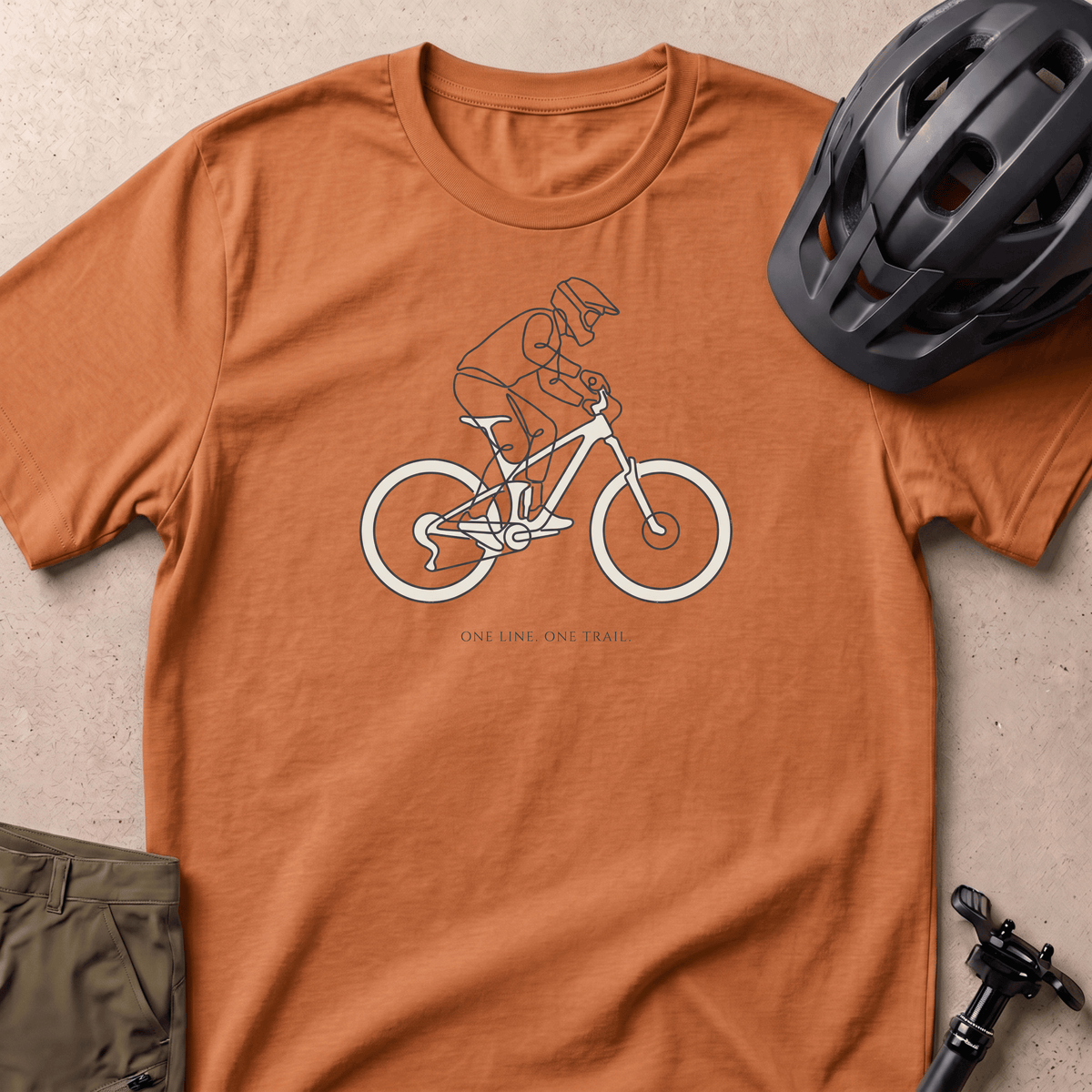 One Line One Trail T-shirt