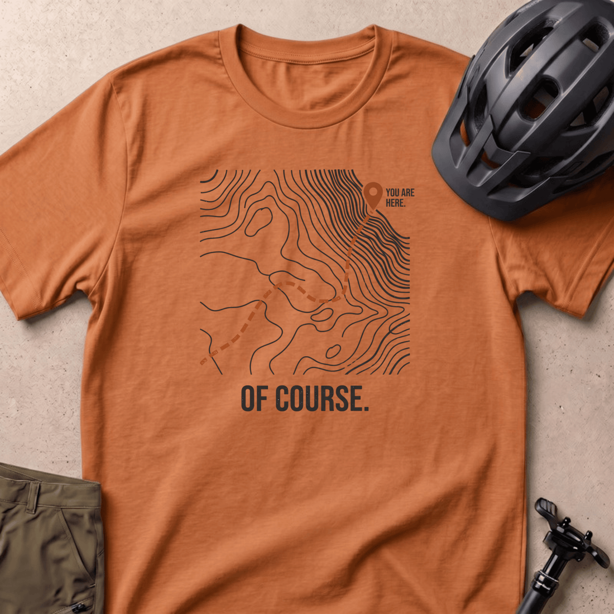 You Are Here T-shirt - Yam